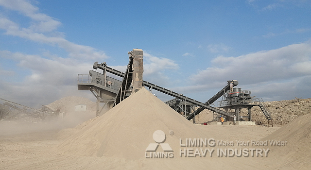 Mechanized sand production line, stone production line