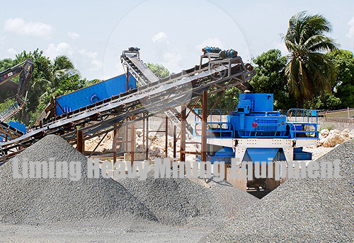 Mechanized sand production line
