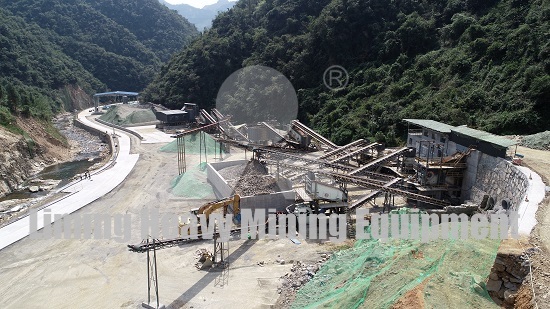 crushed stone sand production line
