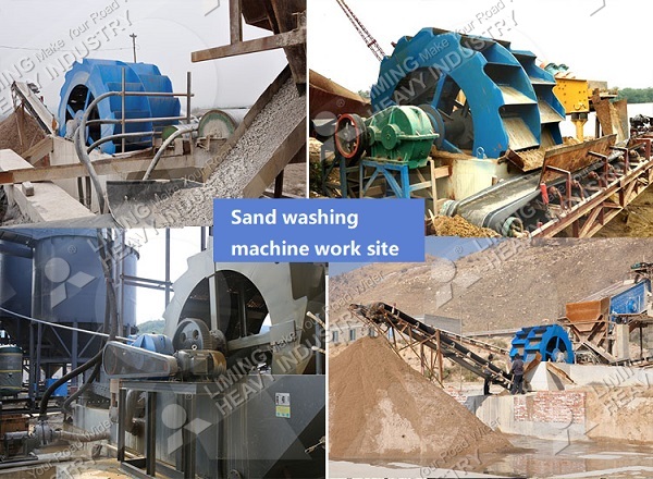 Sand washing machine