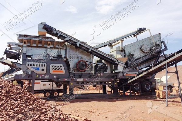 construction waste crushing project