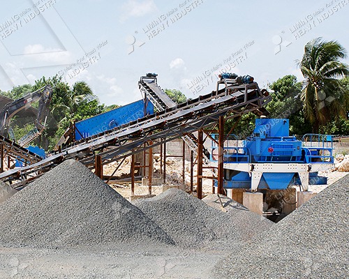 River pebble sand making production line
