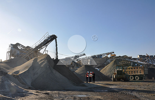 Crushed stone and sand making production line